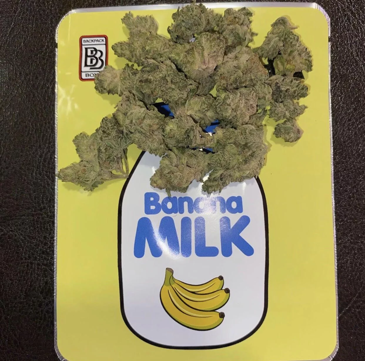 Buy Backpack Boyz Banana Milk Strain Weed online in the uk